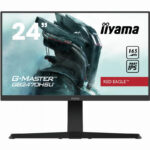 IIYAMAIiyama G-MASTER Red Eagle GB2470HSU-B1 - LED monitor - 24" (23.8" viewable) - 1920 x 1080 Full HD (1080p) @ 165 Hz - Fast IPS - 250 cd / m² - 1100:1 - 0.8 ms - HDMI, DisplayPort - speakers - black