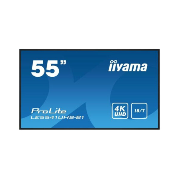 IIYAMA 55'' 3840x2160, 4K UHD IPS panel