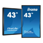 IIYAMAIiyama ProLite T4362AS-B1 - 43" Diagonal Class (42.5" viewable) LED-backlit LCD display - interactive digital signage - with touchscreen (multi touch) - Android - 4K UHD (2160p) 3840 x 2160 - black, matte finish