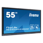 IIYAMAIiyama ProLite TE5504MIS-B3AG - 55" Diagonal Class LED-backlit LCD display - interactive digital signage - with touchscreen - Android - 4K UHD (2160p) 3840 x 2160 - Direct LED - black, matte
