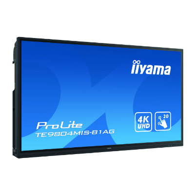 IIYAMA98" IWB, 3840x2160, IR20P, AG glass, WiFi