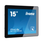 IIYAMA15"  PCAP Bezel Free 10P Touch Screen, 1024 x 768, Flat Bezelfree Glass Front, VGA, HDMI, Display Port, 350cd/m² (300cd/m² with touch panel)