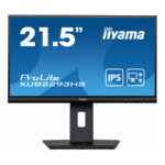 IIYAMA21,5" ETE IPS-panel, 1920x1080, 250cd/m², Speakers, HDMI, DisplayPort, 3ms, 15cm Height adj Stand